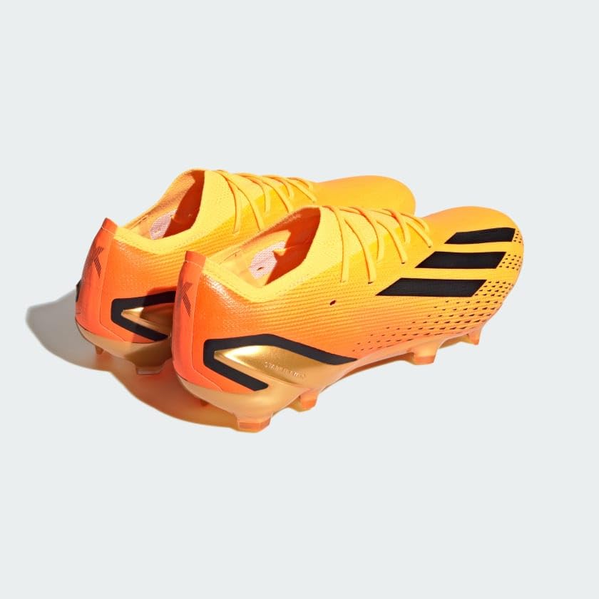Adidas X Speedportal.1 FG Soccer Cleats - Solar Gold, Core Black & Team Solar Orange - Men's Size 41 1/3 EU | Firm Ground Football Boots for Professional Matches & Training