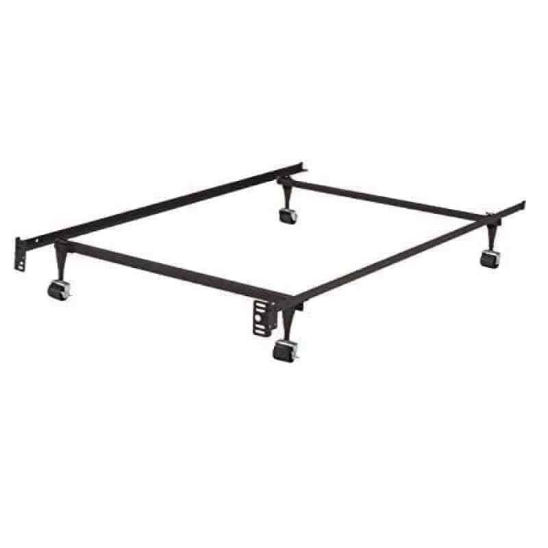 Queen Size Bed Frame with Heavy Duty Steel Slats - Sturdy Metal Platform Bed Frame for Bedroom, Easy Assembly, Noise Free, Modern Design - Perfect for Master Bedroom, Guest Room, or Dorm
