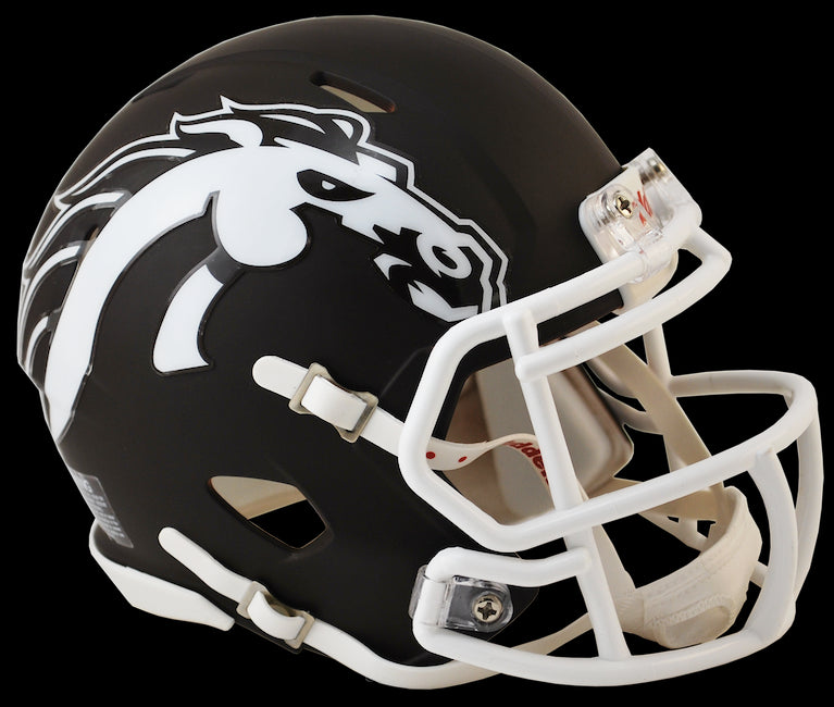 Riddell Speed Matte Brown Mini Football Helmet - Western Michigan Broncos Collectible - Perfect for Display, Gifts, and Sports Memorabilia Collections