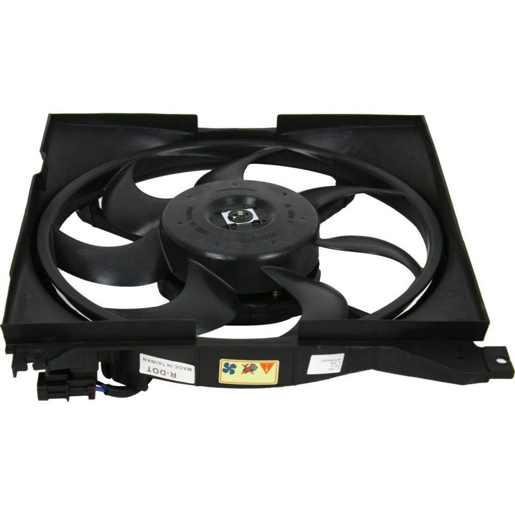 Hyundai Santa Fe Radiator Fan Assembly Replacement 2001-2006 - Compatible with 2.4L & 2.7L Engine Models - Fits HY3115108, 25386-26200, 25231-38000, 25350-26000 - Perfect for Cooling System Repair & Maintenance