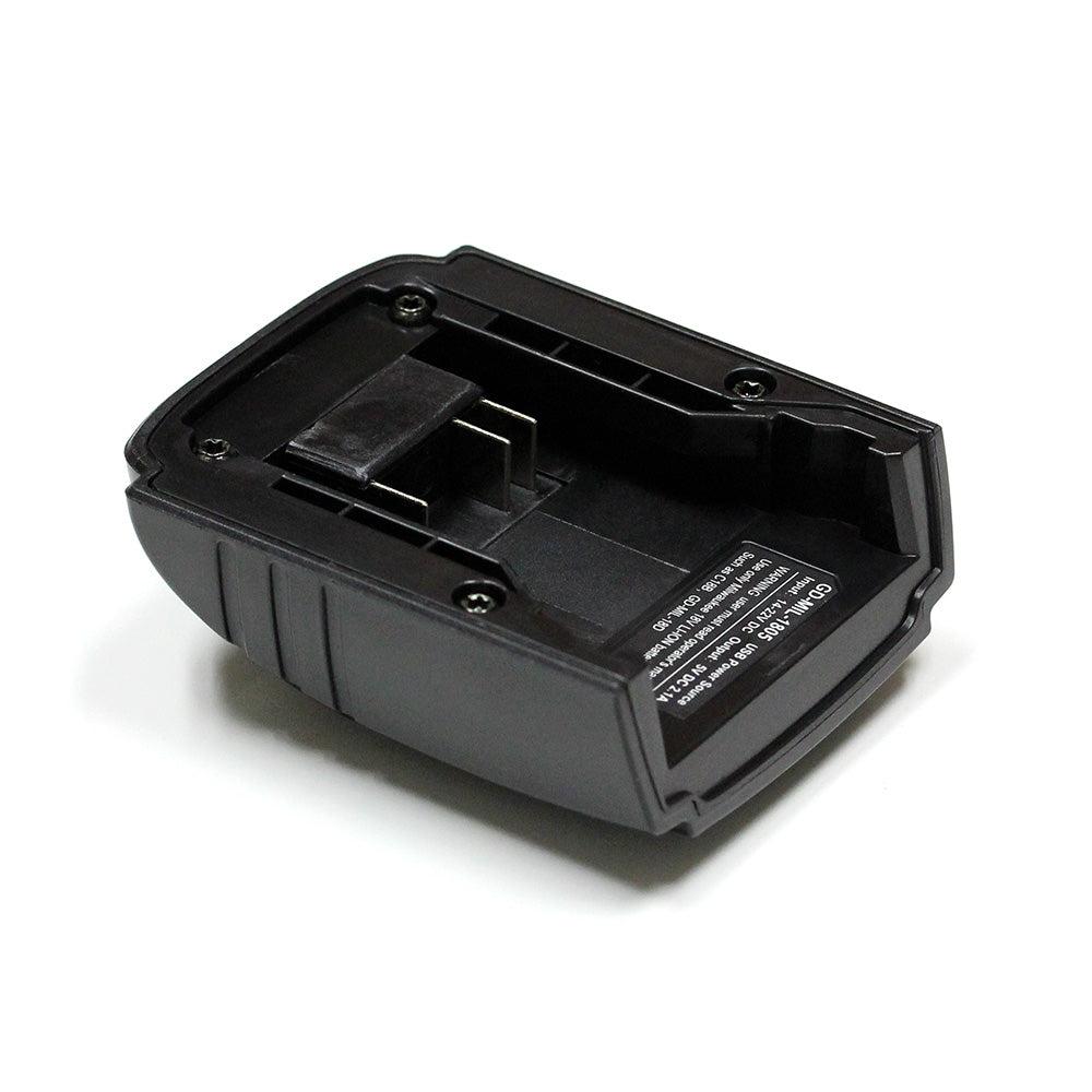 2.1A USB Power Adapter for Milwaukee M18 18V Battery - Charge Phones & Devices On-The-Go for DIY, Construction & Outdoor Work