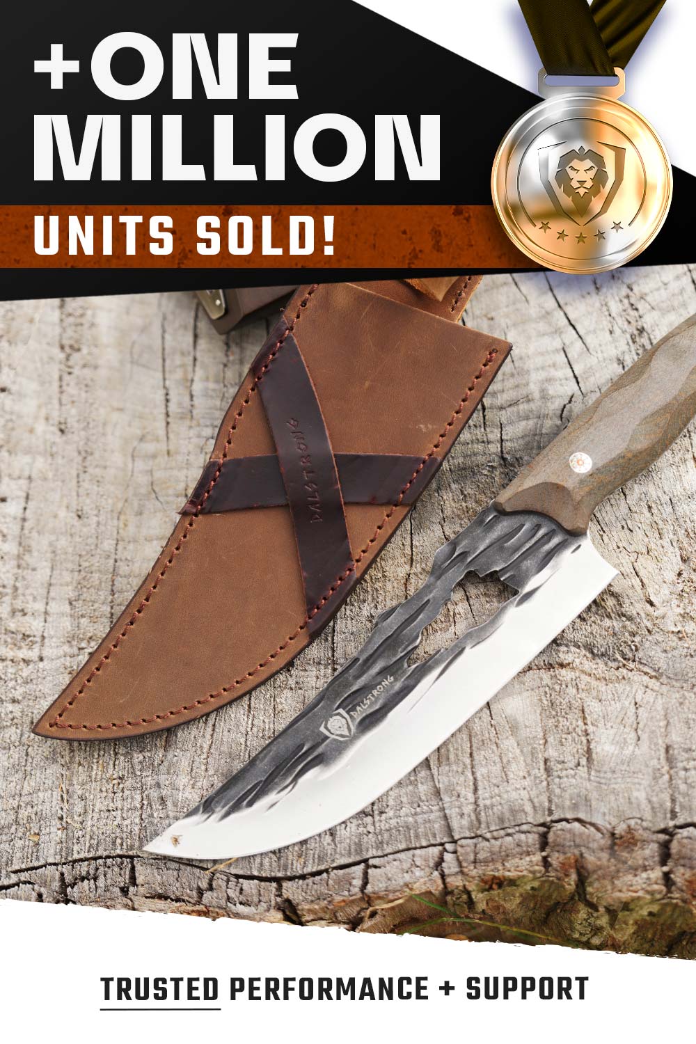 Premium 8-Inch Chef's Knife - Dalstrong Barbarian Series - High Carbon German Steel - Professional Kitchen Knife for Slicing, Dicing & Chopping - Perfect for Home Chefs & Culinary Professionals
