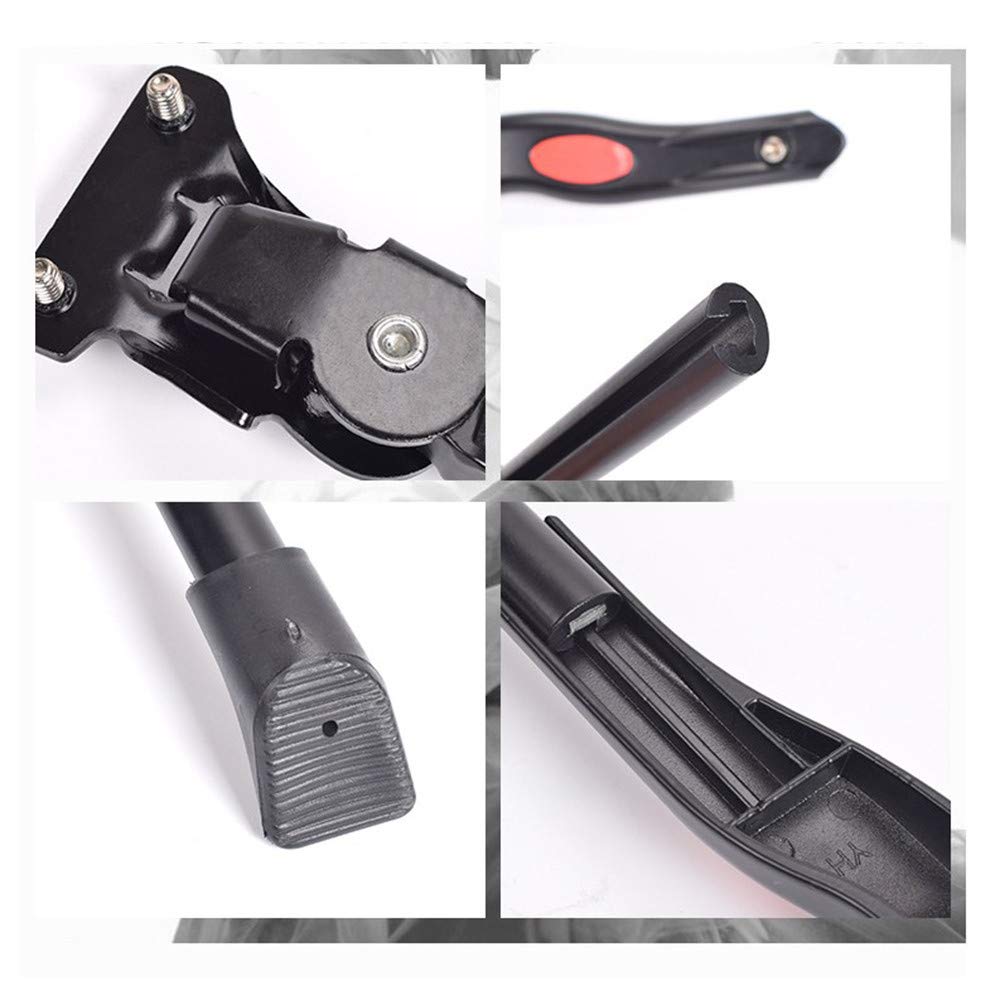 Adjustable Aluminum Alloy Bike Kickstand Center Mount for 22-27 Inch Bicycles - Kids Bike, Mountain Bike, Road Bike, Adult Bike | Perfect for Commuting, Off-Roading & Everyday Cycling