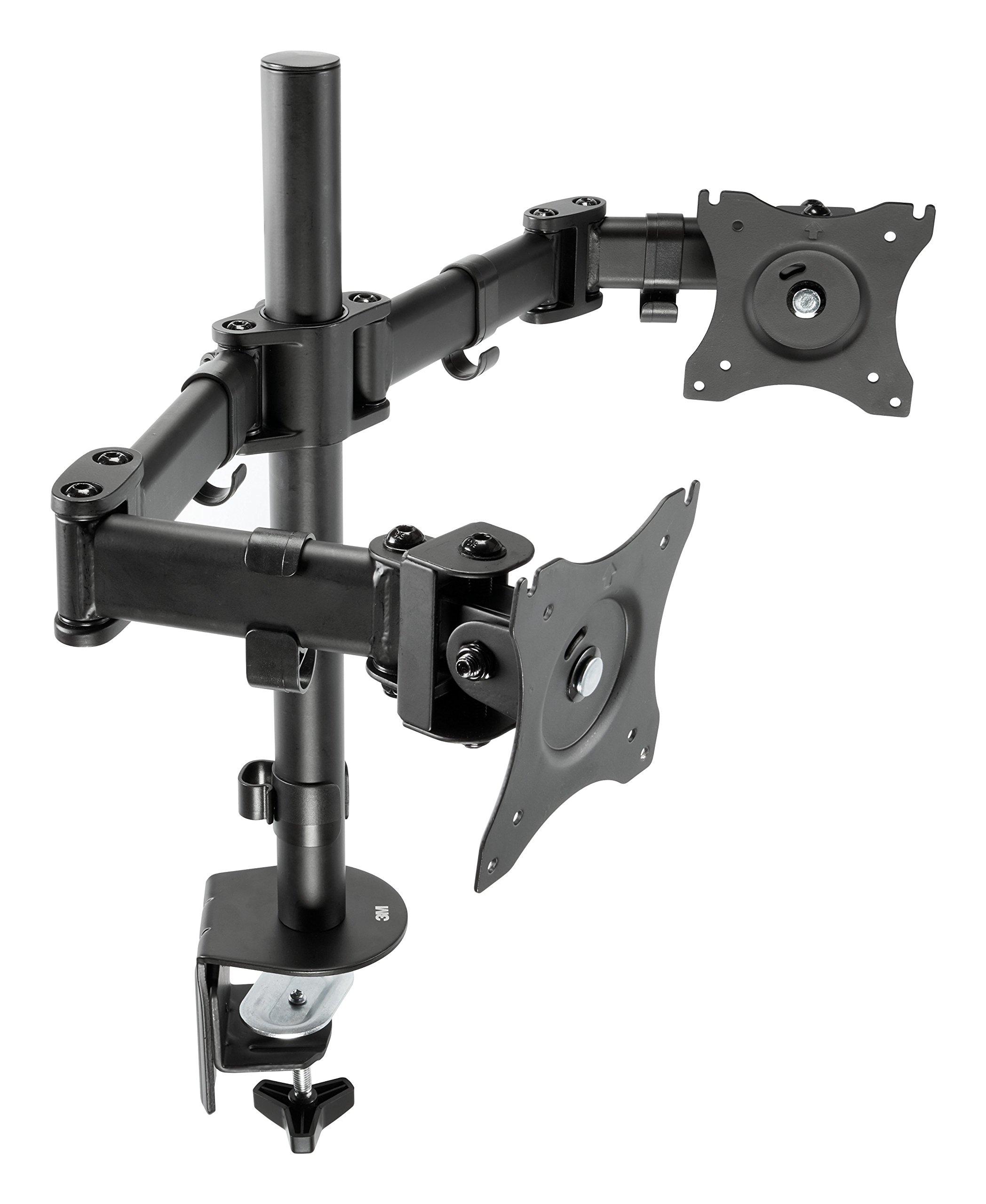 3M Dual Monitor Mount Stand - Adjustable Ergonomic Monitor Arm for 13