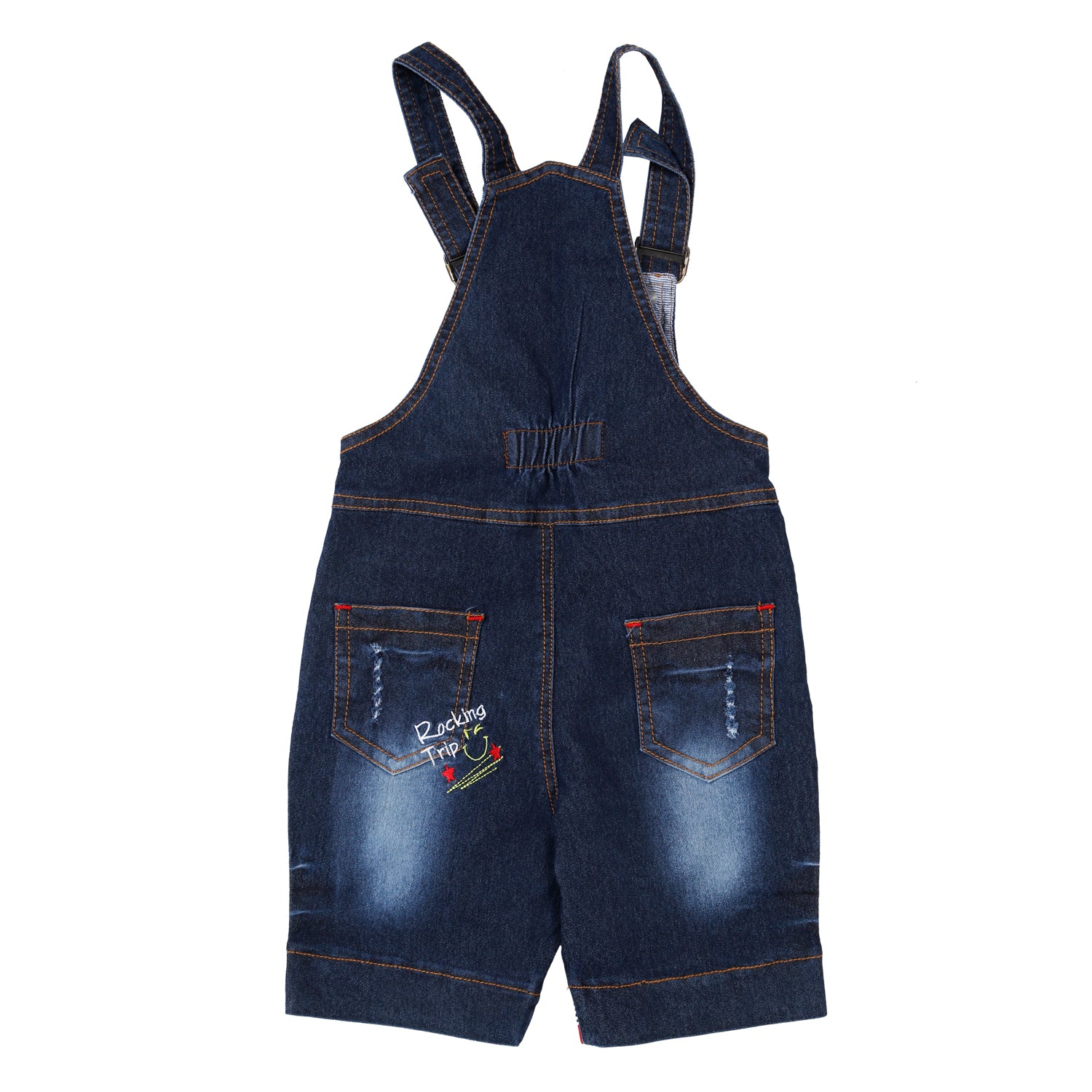Bad Boys Cool Dungaree Set - Trendy Denim Overalls for Boys | Perfect for Playdates, School & Casual Outings
