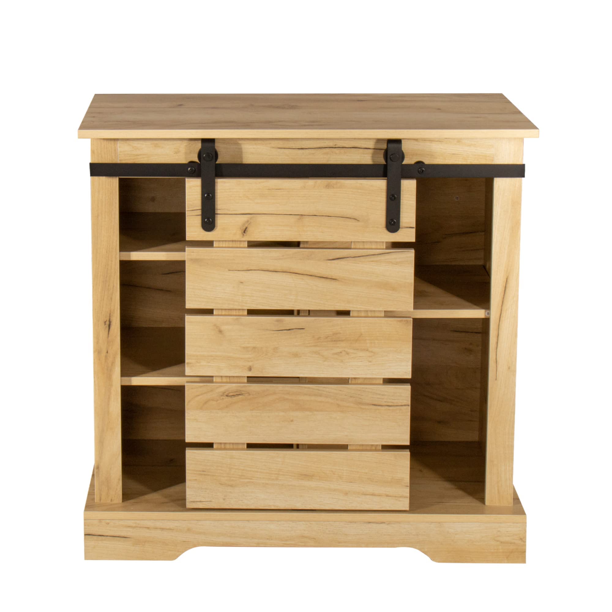 Yoglad Modern Buffet Sideboard Storage Cabinet with Shelf - Stylish Living Room Console for Home Organization & Decor | Perfect for Dining Room, Hallway & Entryway Storage