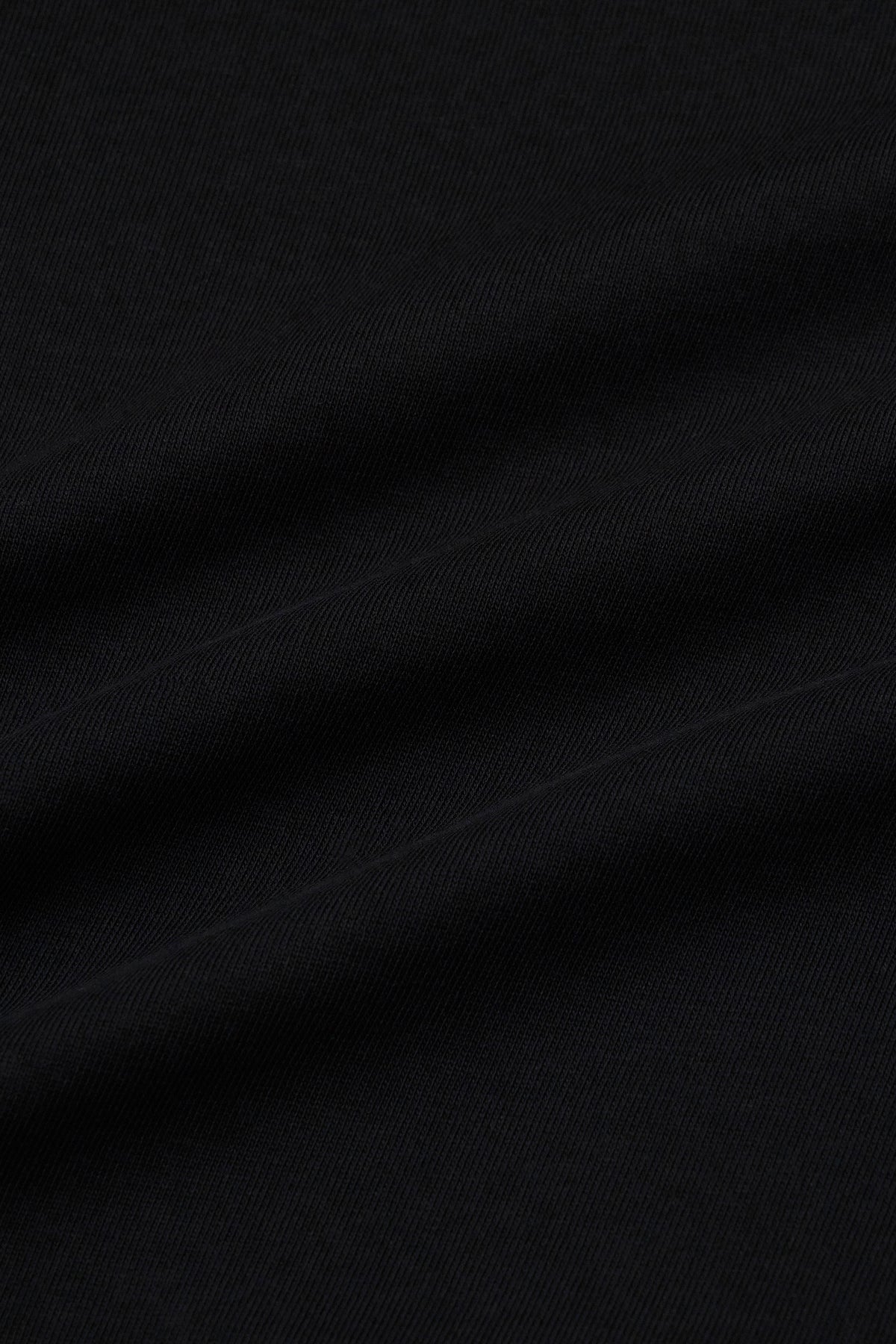 RICO Mock Neck Short Sleeve T-Shirt for Men - Black Collar with Logo Design | Casual Wear, Street Style, Everyday Outfits