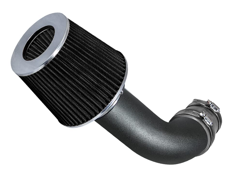 Gray Sport Ram Air Intake Kit for 1989-1994 Chevy Geo Tracker 1.6L - Performance Upgrade