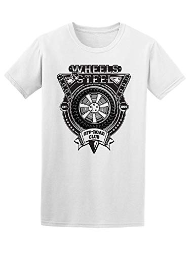 Wheels & Steel Off Road Club T-Shirt for Men - Durable & Stylish Tee for Outdoor Adventures, Camping & Off-Roading