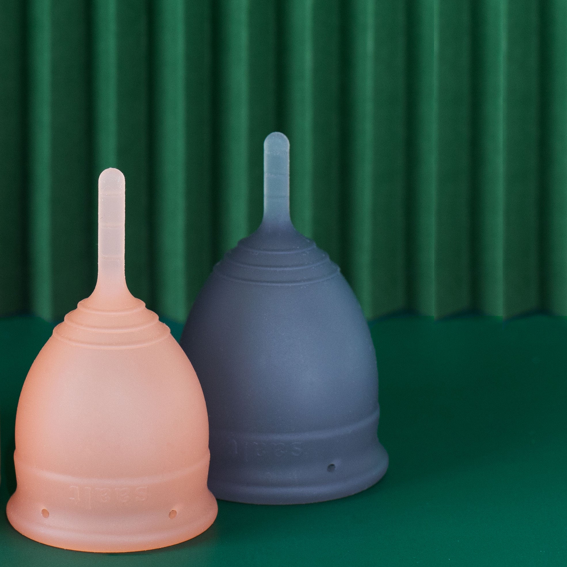 Saalt Soft Duo Pack - Reusable Menstrual Cup Set for Women | Eco-Friendly Period Cup for Comfort & Leak Protection | Ideal for Travel, Sports & Active Lifestyles