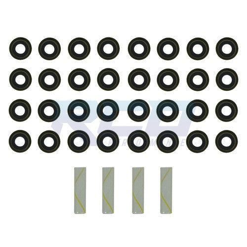 Fel Pro 6.6L Duramax Valve Stem Seal Set for 2011-2016 LML Models - Perfect for Diesel Engine Repairs & Maintenance