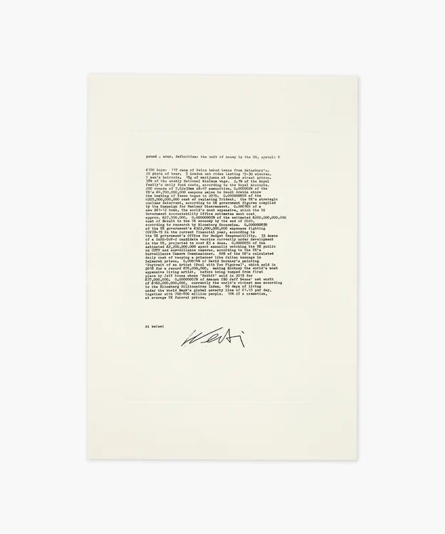 AI WEI WEI Art Print - High Quality Contemporary Wall Decor for Living Room, Bedroom & Office - Modern Artwork for Home & Office Decoration