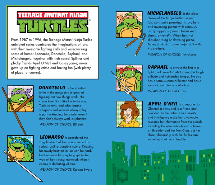 Teenage Mutant Ninja Turtles Retro Hardcover Notebook - Lined Journal for Writing, School & Collectors - Perfect Gift for TMNT Fans & 90s Nostalgia