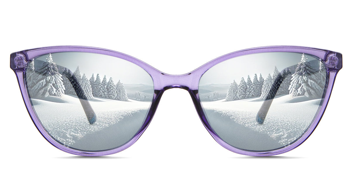 Zayla Women's Prescription Tinted Glasses - Stylish & Functional Eyewear for Everyday Wear, Reading, and Outdoor Activities