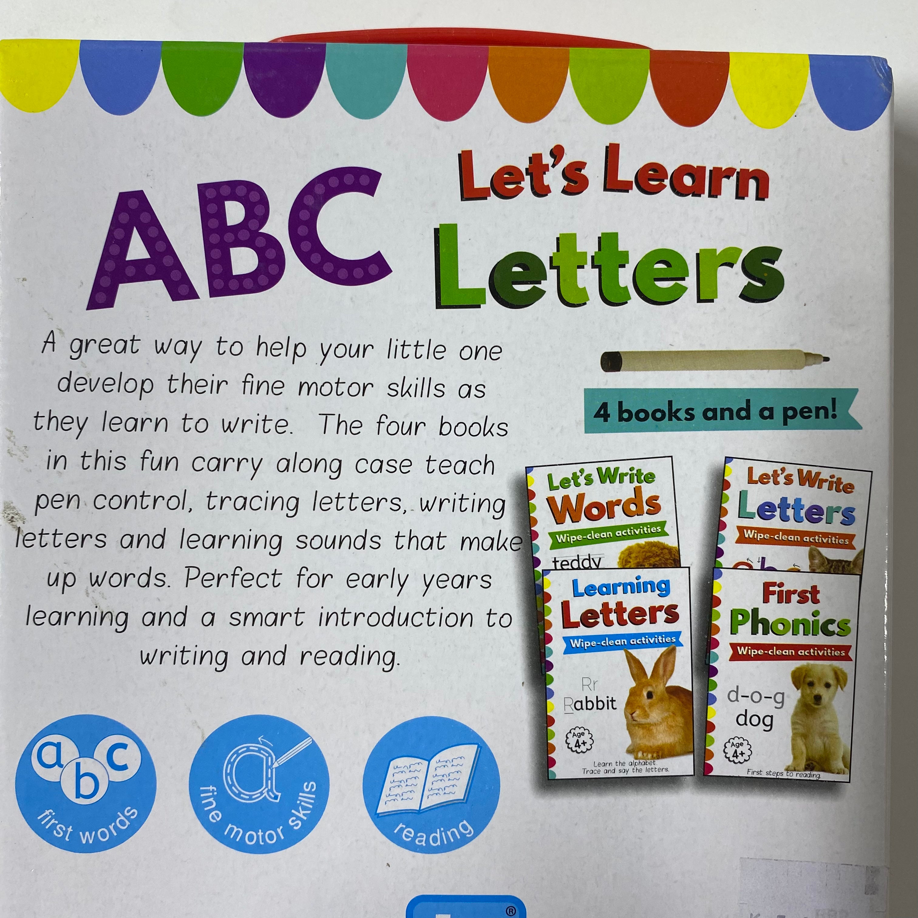ABC Let's Learn Numbers: Wipe Clean Early Learning Activity Book Set for Kids - Reusable Writing Practice Workbook for Preschool & Kindergarten - Perfect for Home & Classroom Learning Activities