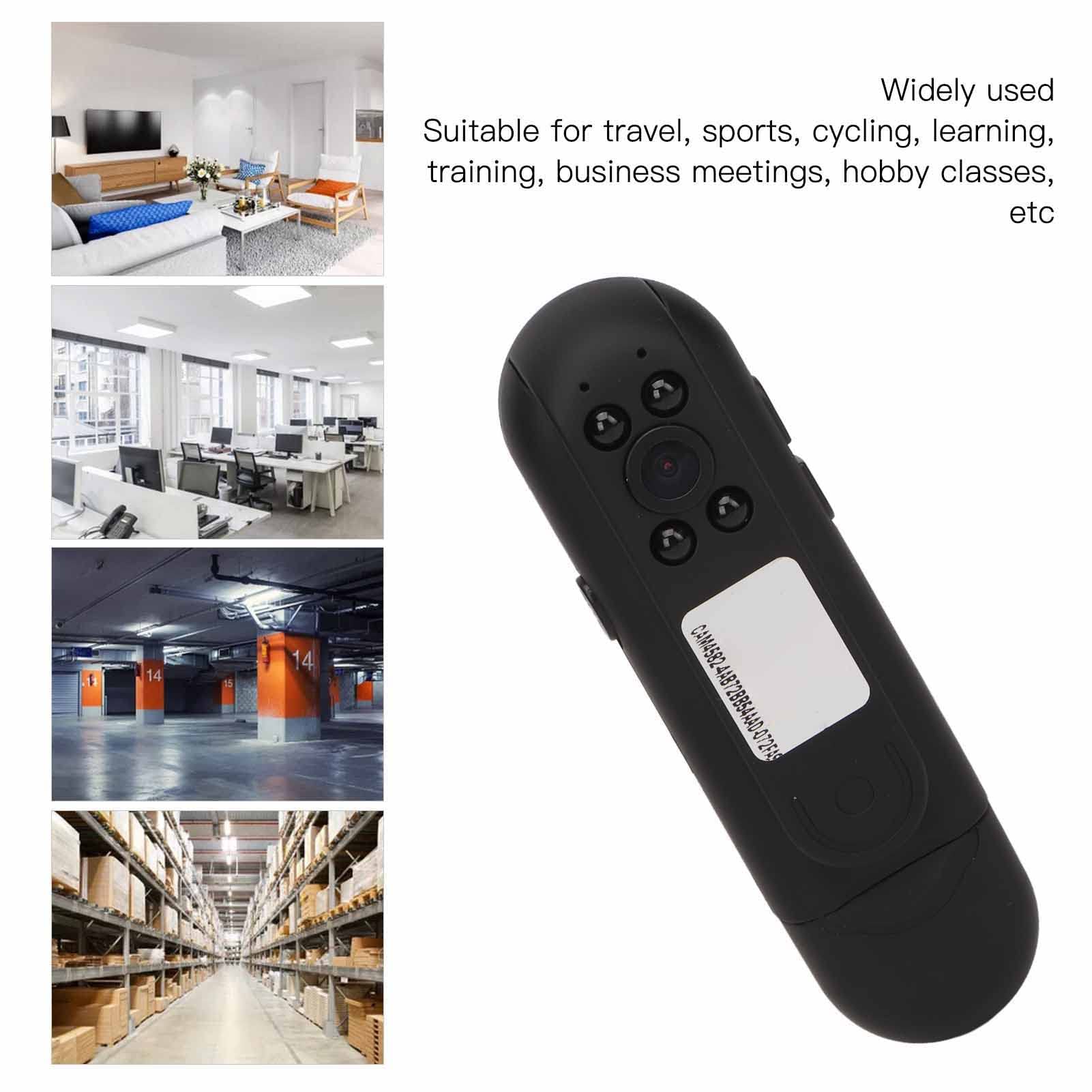 Mini Body Camera 1080P HD with Night Vision - for Travel, Sports & Outdoor Recording