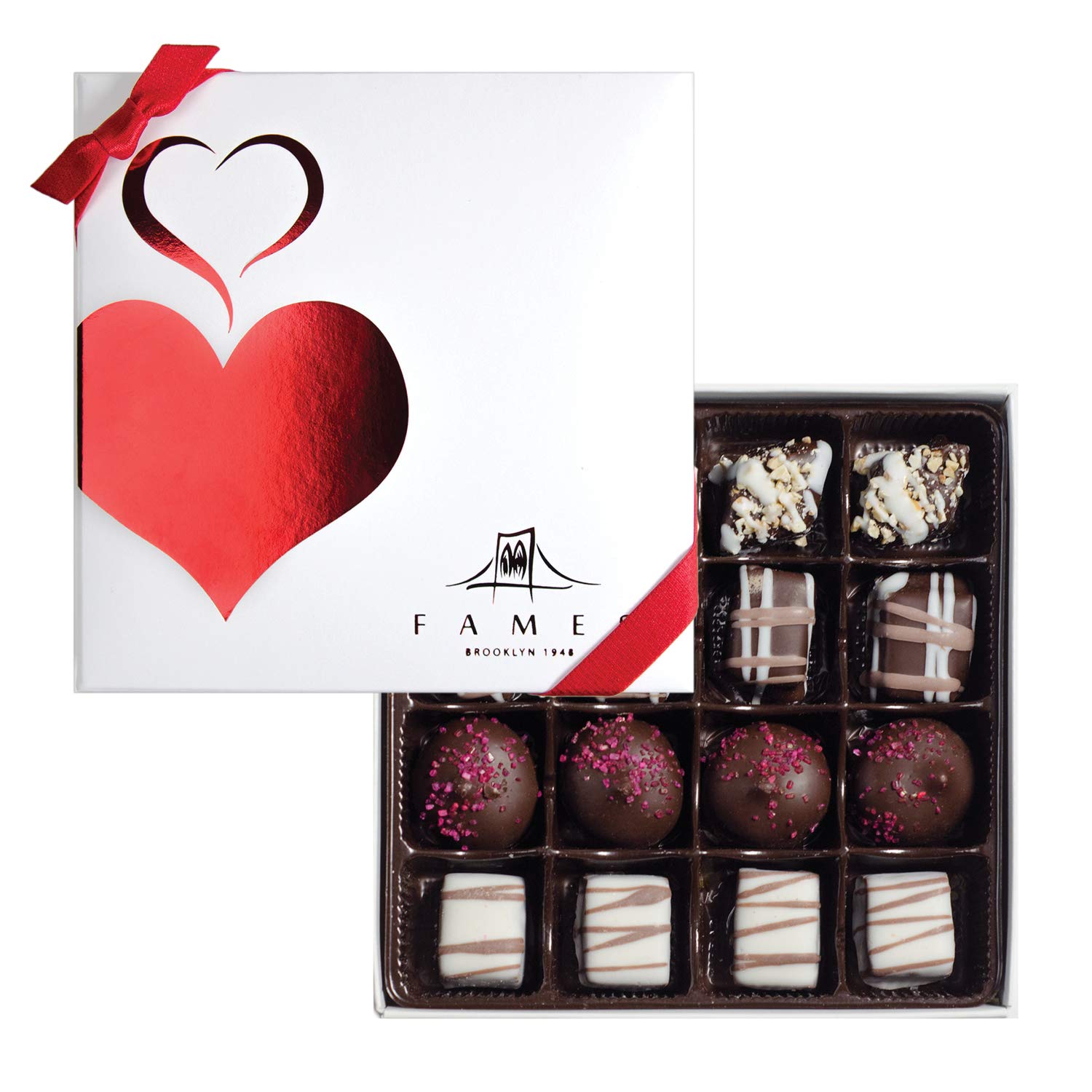 Premium Dairy-Free Holiday Chocolate Gift Set - Delicious Assortment for Friends, Coworkers & Family | Perfect for Christmas, Office Parties & Festive Celebrations