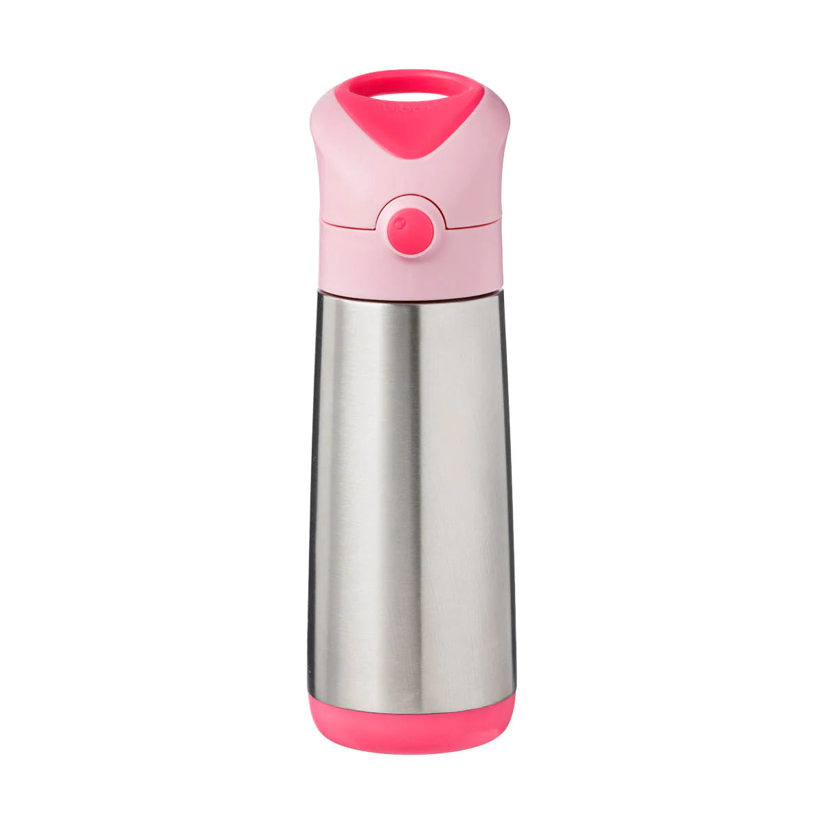 b.box Insulated Stainless Steel Drink Bottle 500ml - Flamingo Fizz | Leakproof & BPA-Free | Perfect for School, Gym & Outdoor Activities