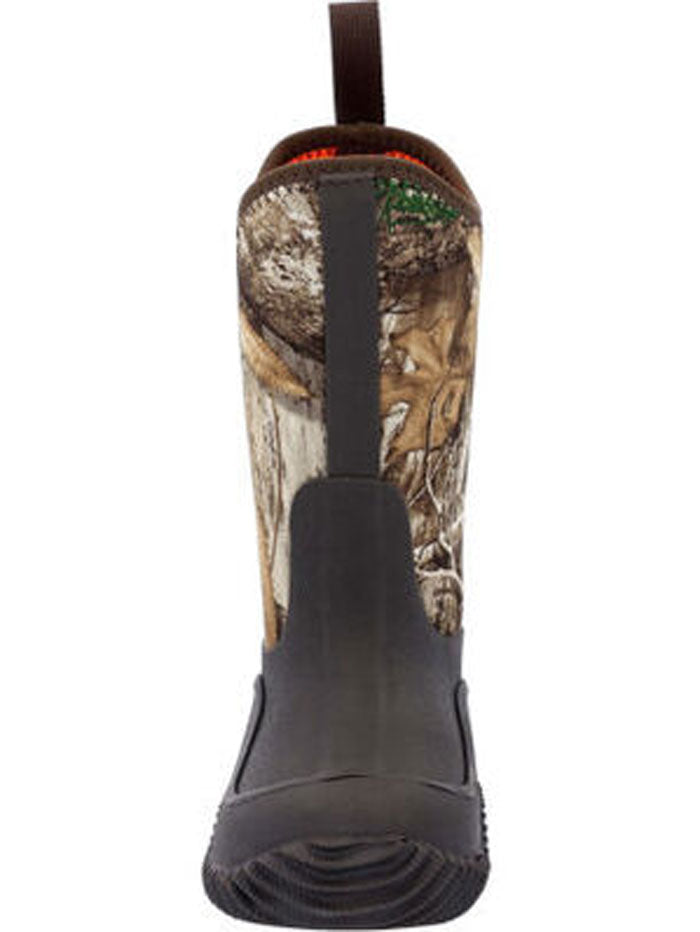 Muck KBH RTE Kids HALE Outdoor Multi-Season Boots - Brown RealTree Camo - Perfect for Hunting, Hiking & Outdoor Adventures