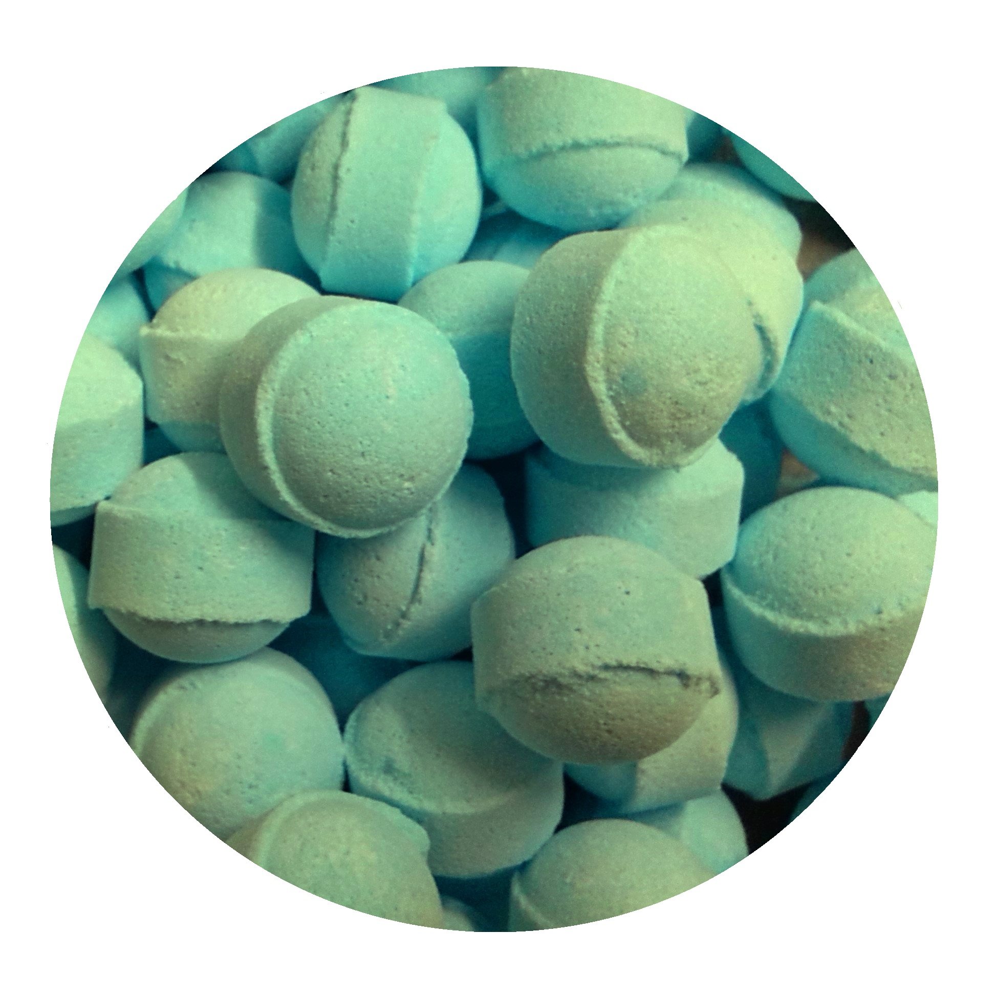 30-Pack Jasmine Scented Bath Marbles & Fizzers - Mini Bath Bombs in Gift Bag for Relaxation, Spa & Self-Care Gifts