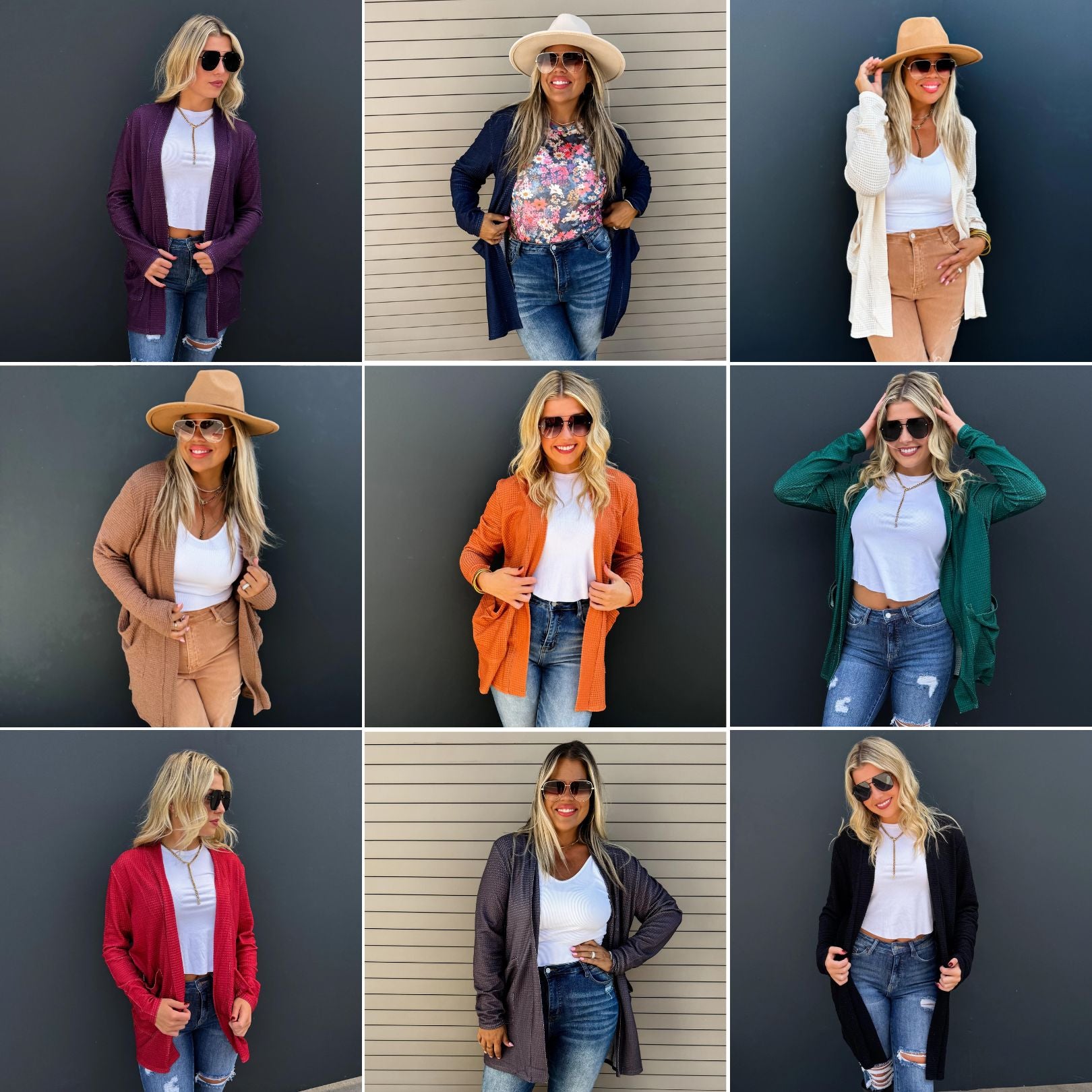 PREORDER: Autumn Lola Cardigan - 9 Stylish Colors for Women | Cozy Fall & Winter Fashion for Work, Dates & Casual Outings