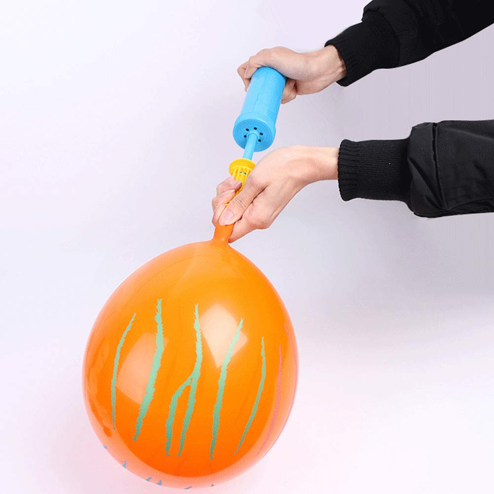 Portable Hand Air Pump for Exercise Balls, Pool Floats, Balloons - Manual Inflator for Kids & Adults - Perfect for Gym, Pool Parties, and Outdoor Activities