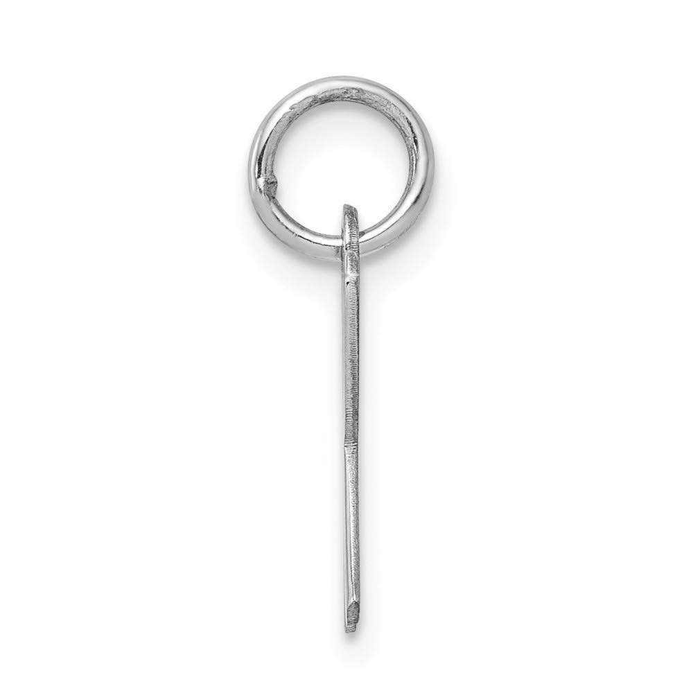 Sterling Silver Initial Letter K Charm - Personalized Jewelry for Women - Perfect for Necklaces, Bracelets & Gifts