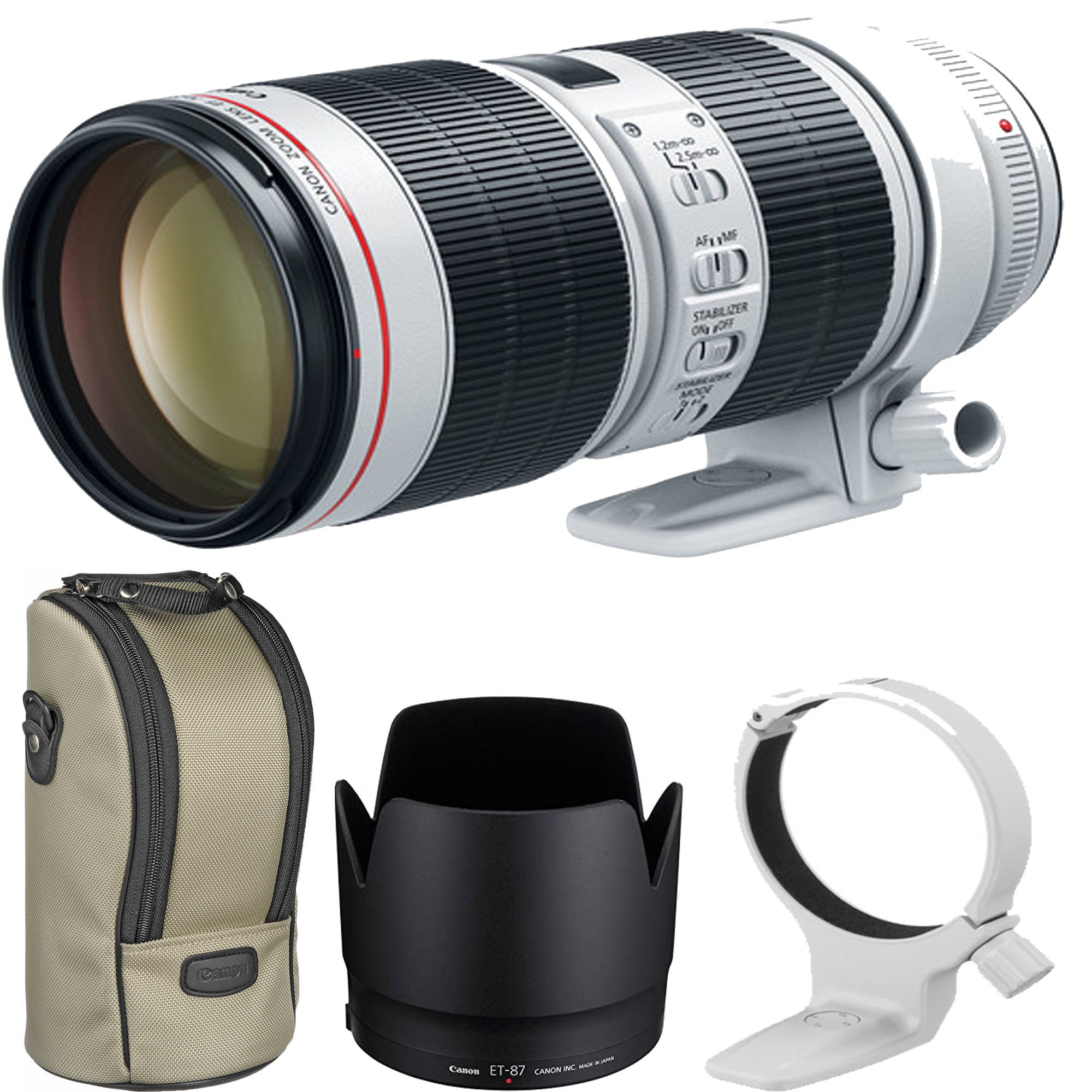 Canon EF 70-200mm f/2.8L IS III USM Telephoto Zoom Lens for Professional Photography - Perfect for Portraits, Sports & Wildlife Shots