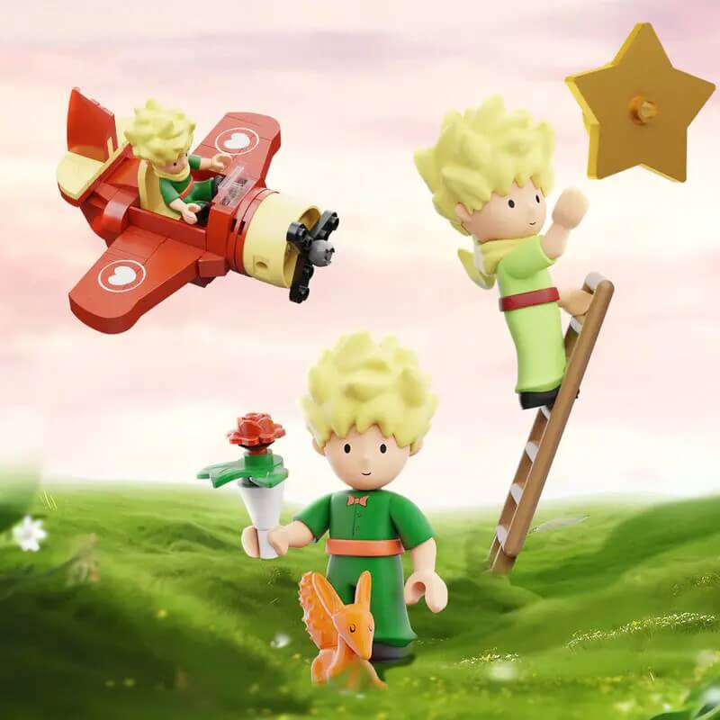 Pantasy 86326 The Little Prince Star Castle Building Blocks Set - Creative DIY Bricks Toy for Kids & Adults - Perfect for Birthday Gifts, Home Decor, and Collector's Display