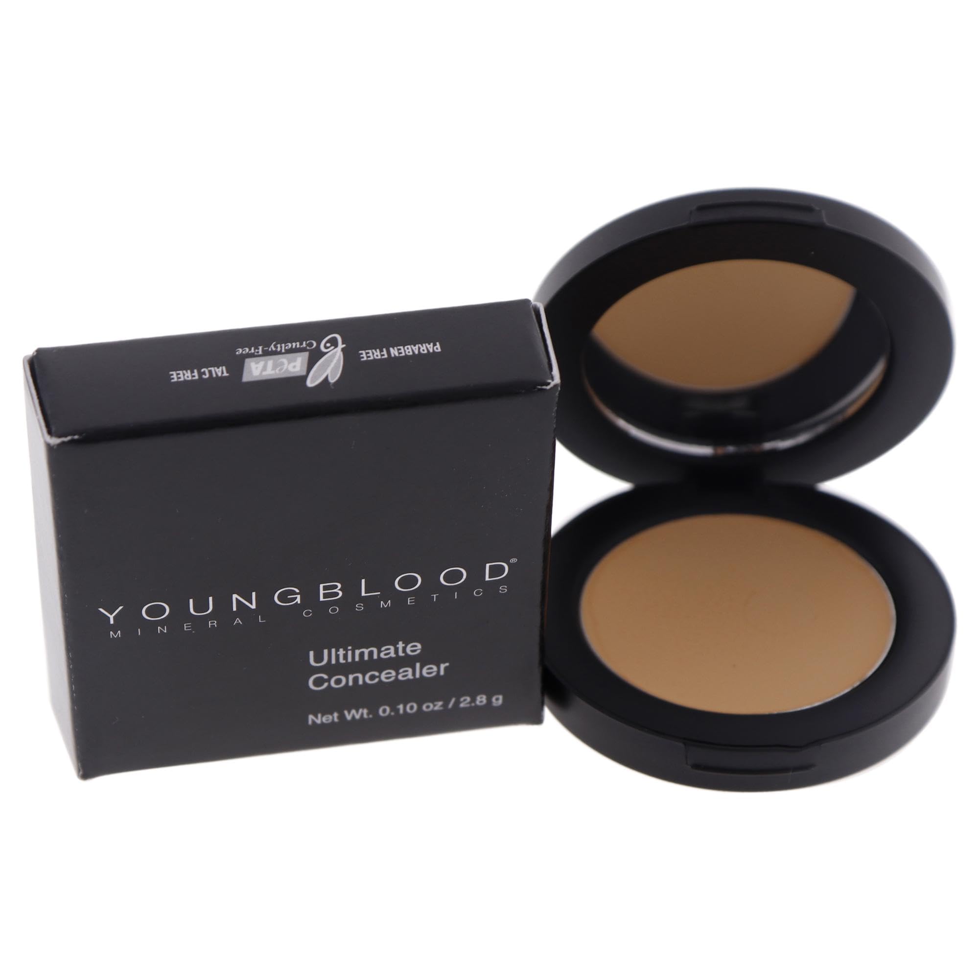 Youngblood Ultimate Concealer - Medium Warm Women Concealer 0.1 oz | Full Coverage Liquid Concealer for Dark Circles & Blemishes | Perfect for Everyday Makeup & Professional Use