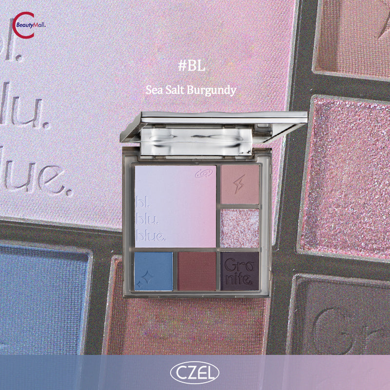 CZEL Water Ripple Eyeshadow Palette - 12 Highly Pigmented Matte & Shimmer Eyeshadows for Stunning Eye Makeup | Perfect for Day to Night Looks, Parties & Special Occasions