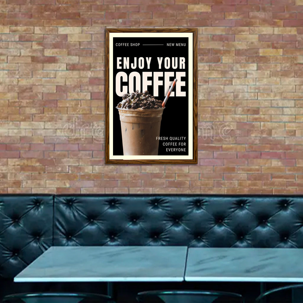 Premium 12x36 Wood Snap Frames for Posters - 2 Wide Matboard Included - Perfect for Art Displays, Home Decor & Office Presentations