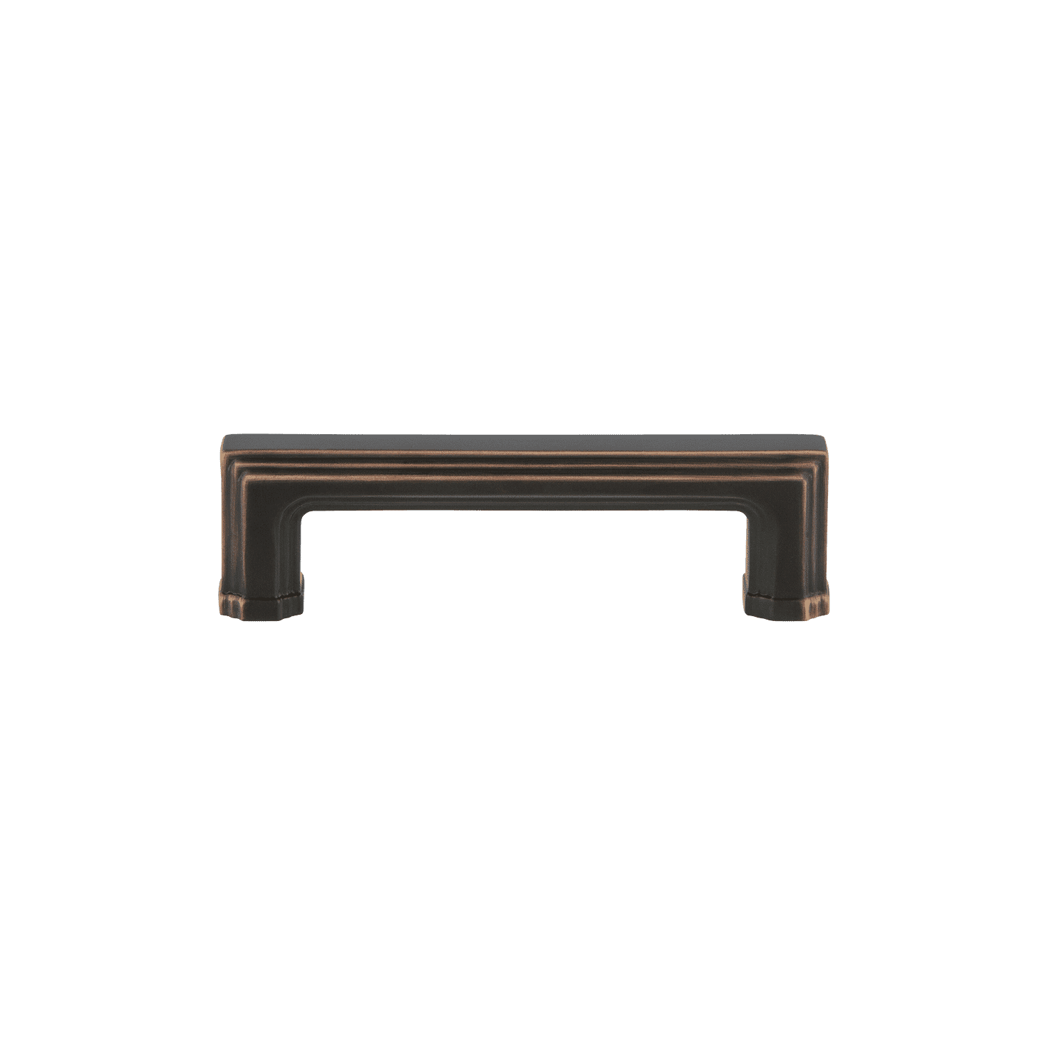 Timeless Bronze Carré Handle Pull - 3