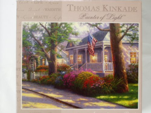 Thomas Kinkade Hometown Pride 1000 Piece Jigsaw Puzzle - Family Game Night, Relaxing Activity & Home Decor for Adults