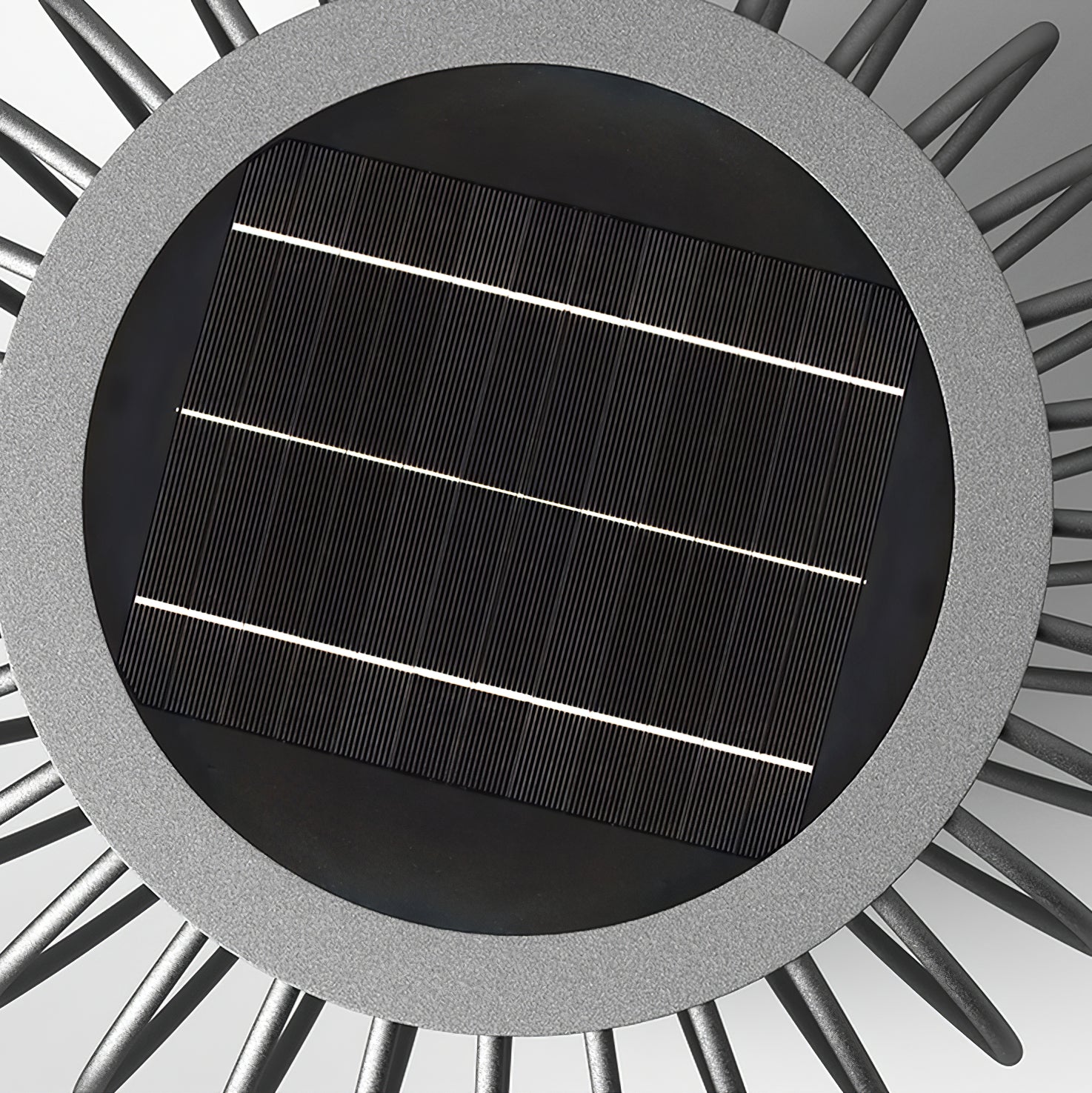 Meridiano Solar Powered Garden Outdoor Table Light - Waterproof LED Patio Decor for Backyard, Deck, and Poolside - Perfect for Evening Gatherings and Outdoor Dining