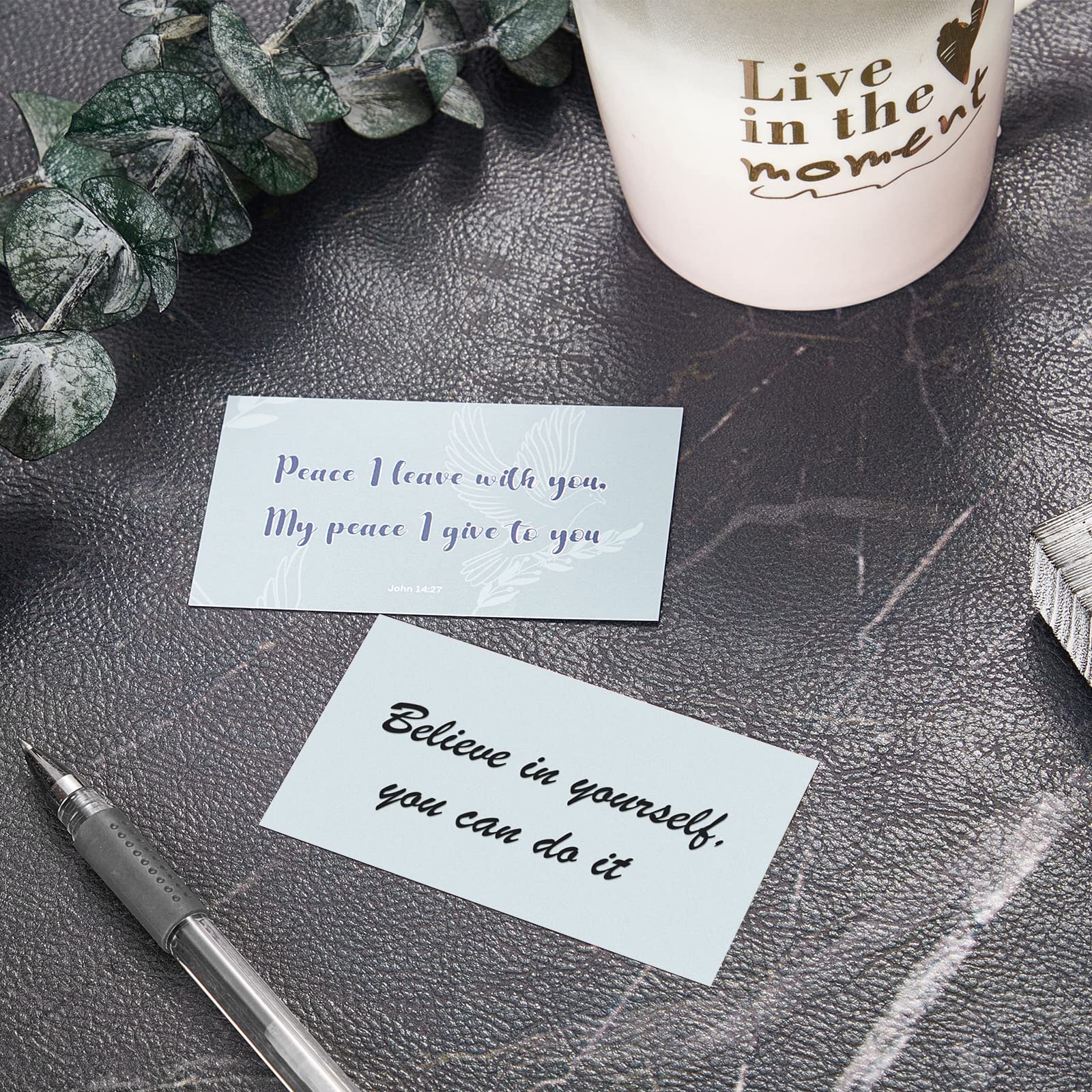 BRYTEFY 100 Earth Tone Prayer Cards with Inspirational Bible Verses - Assorted Mini Scripture Encouragement Cards for Christian Gifts, Bible Study & Daily Devotion