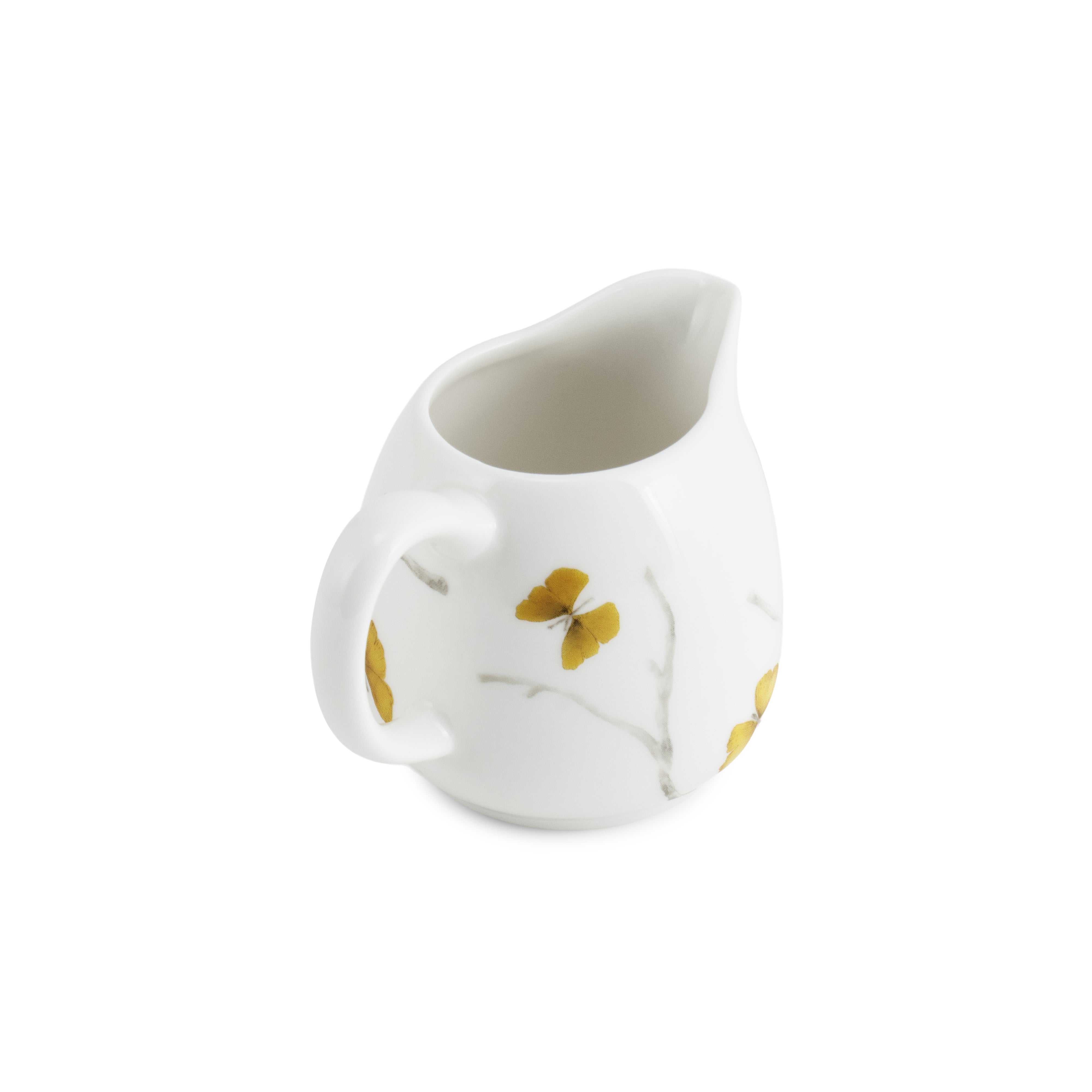 Elegant Butterfly Ginkgo Porcelain Tea Set - 16-Piece Handcrafted Floral Tea Service for Afternoon Tea, Gift & Home Decor - Perfect for Tea Parties, Bridal Showers & Chinese Tea Ceremonies