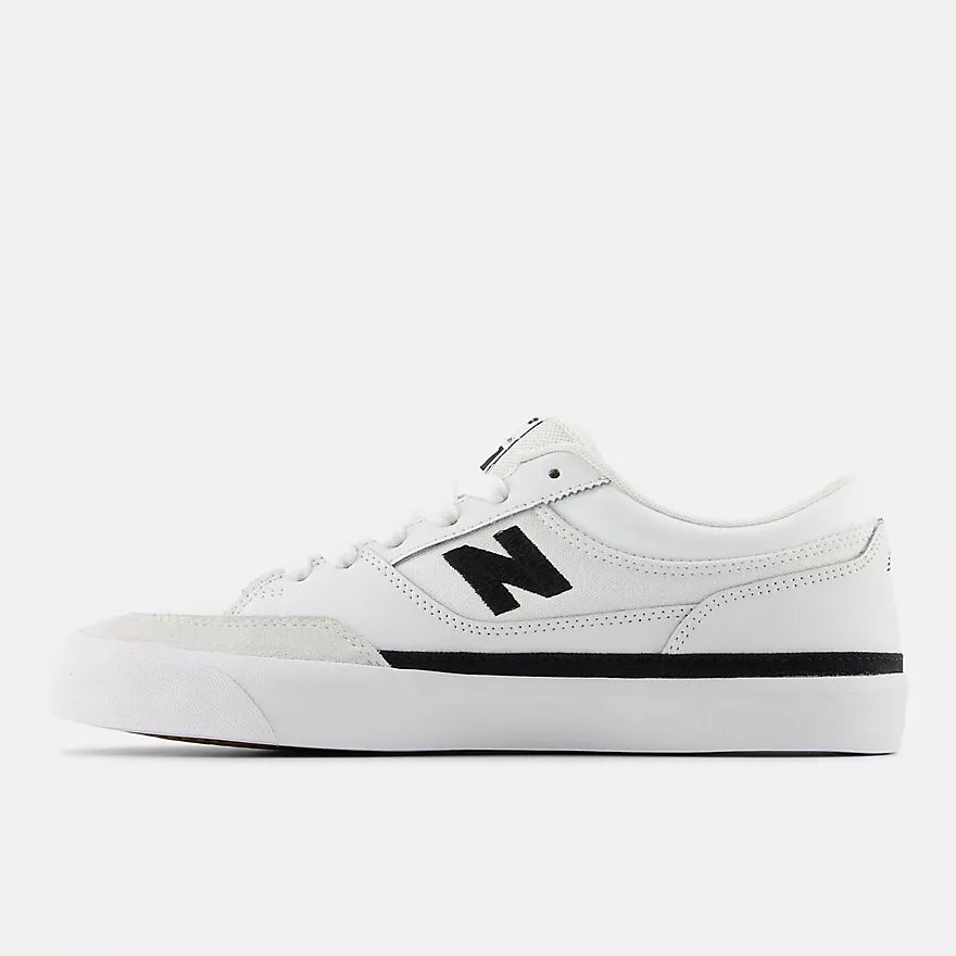 New Balance Numeric NM417LWW Franky Villani 417 Low Skate Shoes - White/Black - Durable & Comfortable for Street Skating & Casual Wear