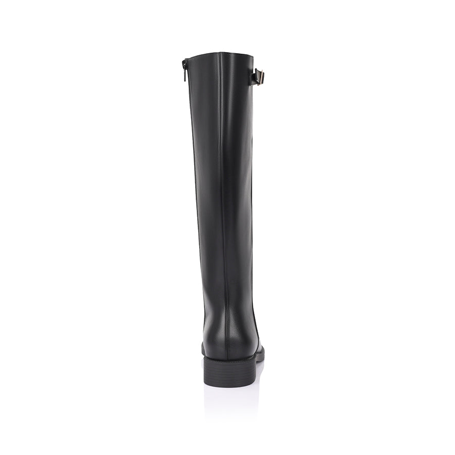 Garfield Flat Knee High Boots for Women - Comfortable Black Winter Boots | Perfect for Casual Wear, Office, and Outdoor Activities