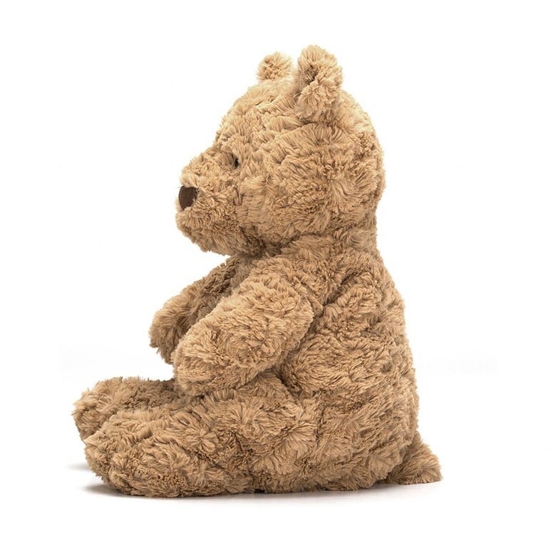 Jellycat Bartholomew Bear Large Plush Stuffed Animal - Soft & Cuddly Teddy for Kids, Nursery Decor, Baby Shower Gift & Comfort Toy