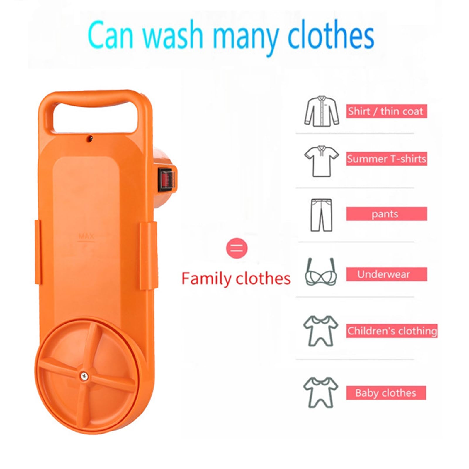 Portable Mini Washing Machine - Compact Semi-Automatic Washer with Digital Display & Leakproof Design for Dorm, Apartment, RV & Travel - Perfect for Small Spaces & On-the-Go Laundry