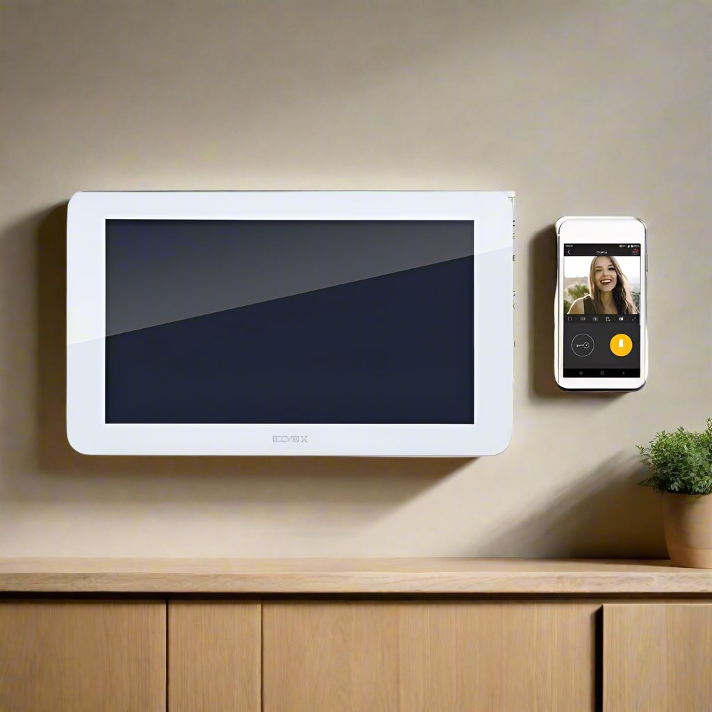 Elvox ELVK42917 Intercom Monitor - Secure Home & Office Communication System for Apartments, Gated Communities & Businesses