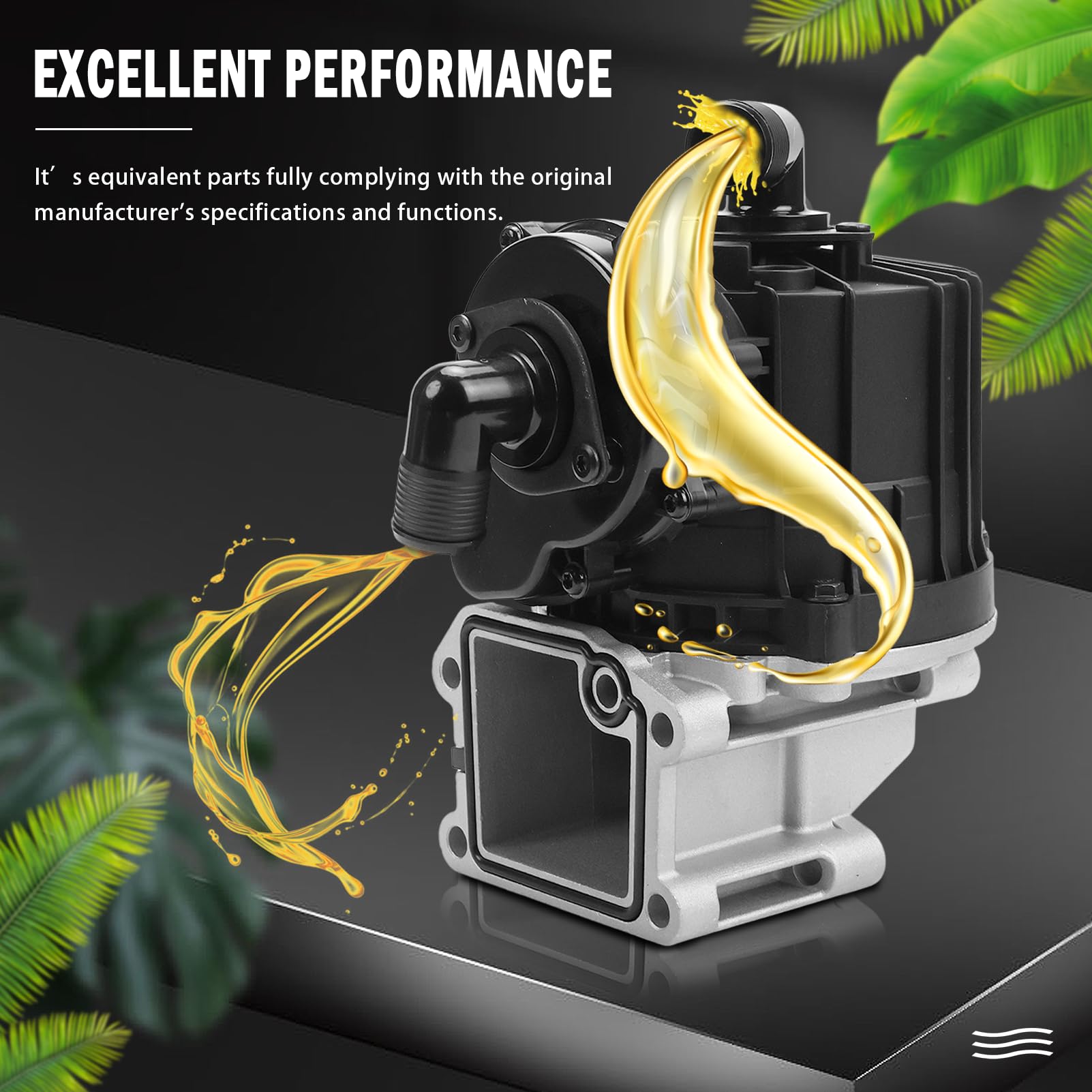 High-Quality Crankcase Ventilation Oil Separator with Gasket - Compatible with 2008-2014 Volvo Mack D13 D16 MP8 Engine - Replaces 21122541 & 20499419 - Perfect for Engine Maintenance & Performance Enhancement