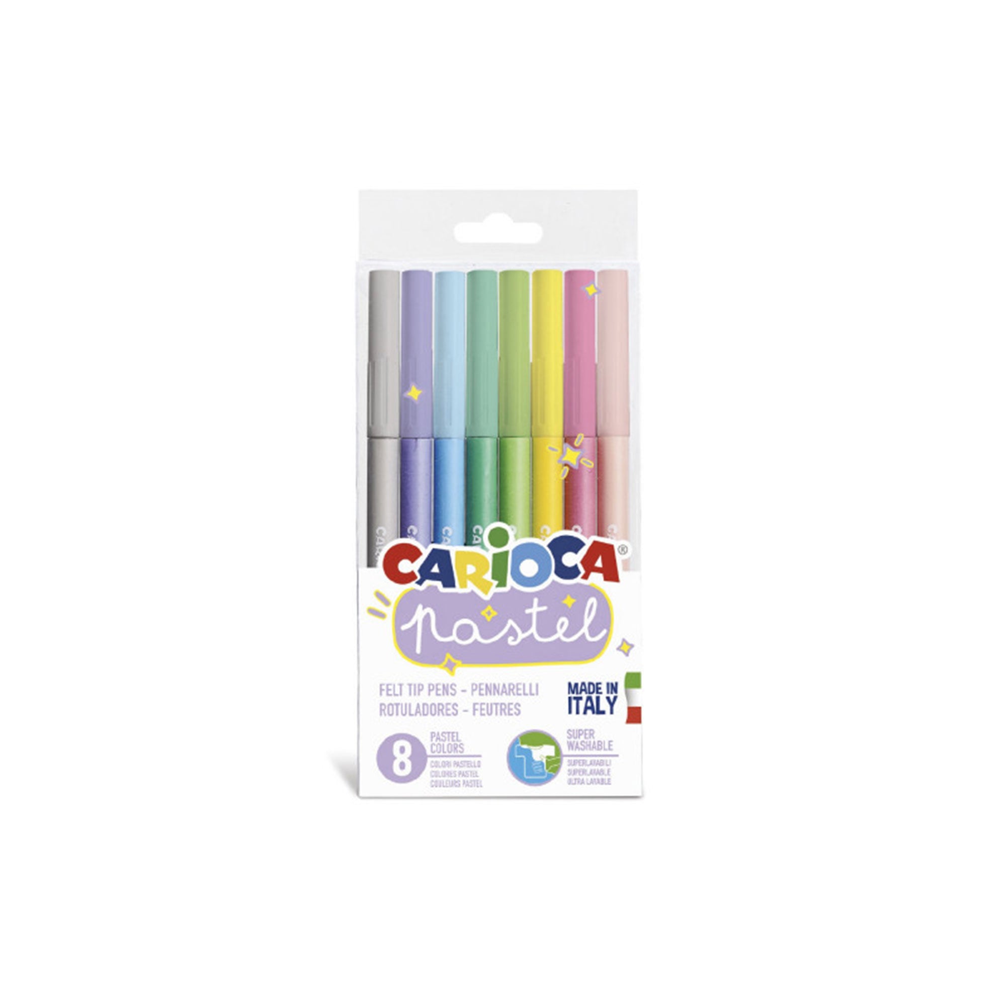 8 Pack Pastel Markers - Vibrant Colors for Bullet Journaling, Coloring Books & Art Projects - Perfect for Kids & Adults