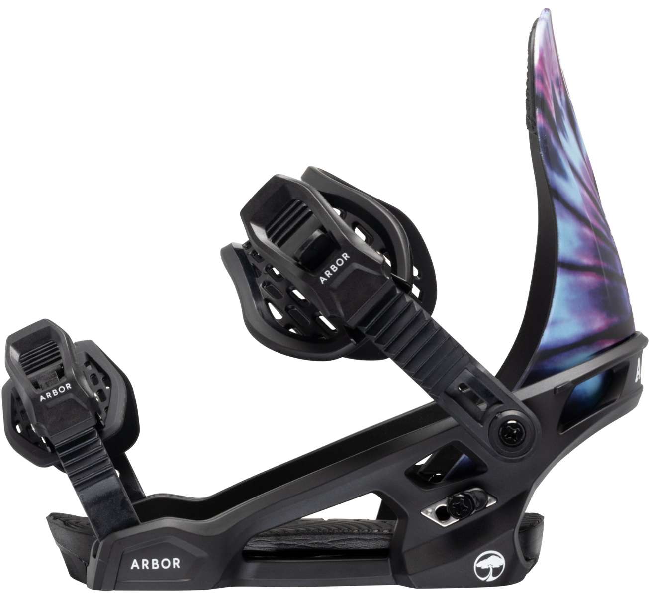 Arbor Sapling Youth Snowboard Bindings 2024 - Lightweight & Adjustable for Kids & Teens - Perfect for Park Riding & All-Mountain Snowboarding