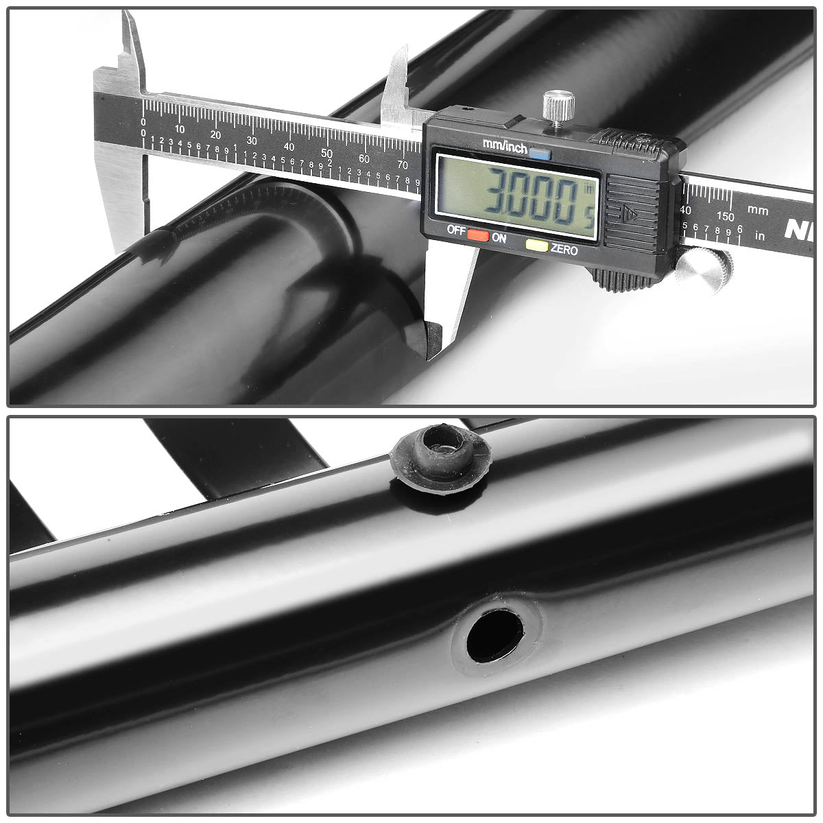 07-14 Chevy Suburban & GMC Yukon XL 1500 Bull Bar with Skid Plate - Heavy Duty Stainless Steel Black Grille Guard | Perfect for Off-Roading, Truck Protection & Enhanced Vehicle Style