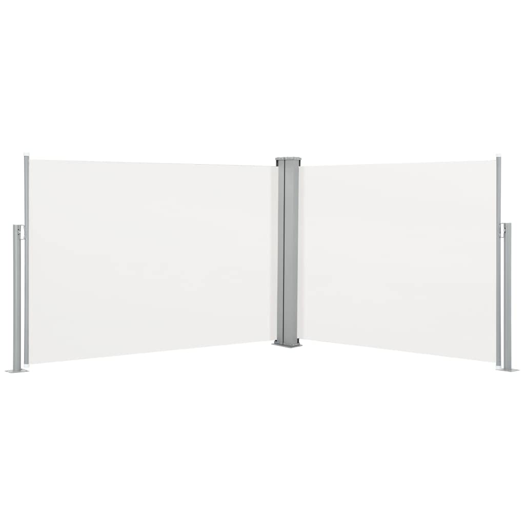 SKM Retractable Side Awning - Cream Color 47.2