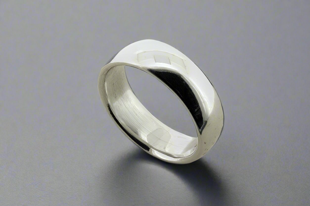 Sterling Silver Comfort Ring for Women - Hypoallergenic & Tarnish Resistant - Perfect for Everyday Wear, Gift Giving & Special Occasions