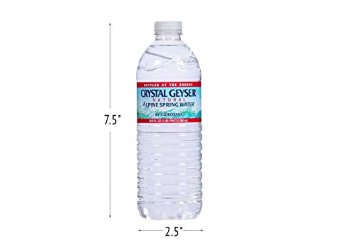Alpine Spring Water - 16.9 Fl Oz (Pack of 35) | Natural Source Bottled Water | Perfect for Hydration, Camping & Emergency Preparedness