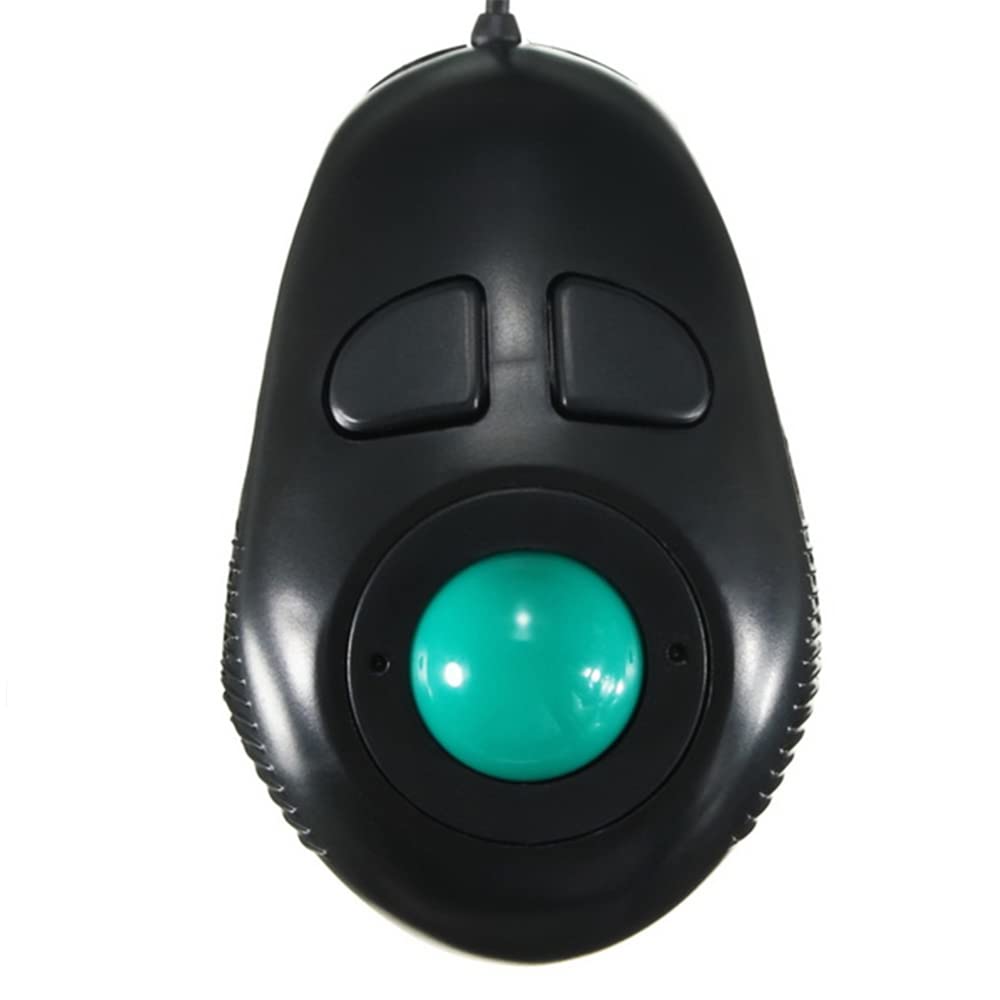 Ergonomic Trackball Mouse for PC - Thumb Control, 4D Mini for Win7/8/XP - Office & Gaming Use